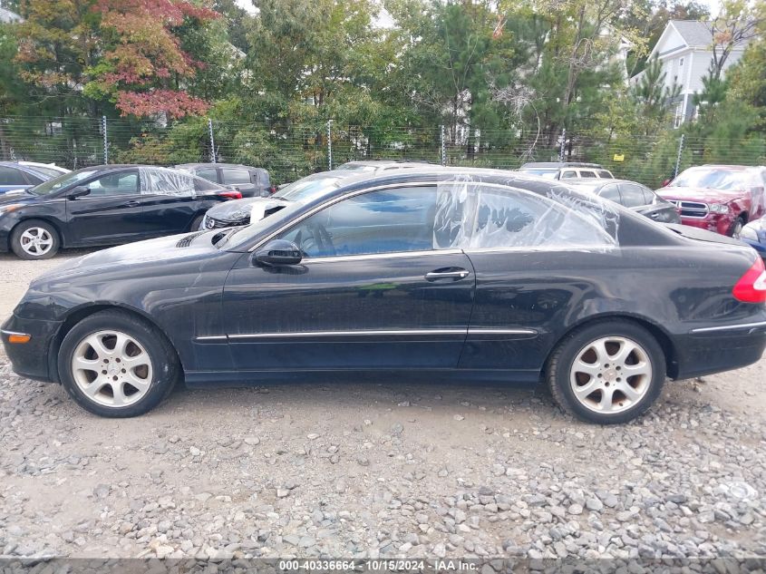 2003 Mercedes-Benz Clk 320 VIN: WDBTJ65J83F043449 Lot: 40336664