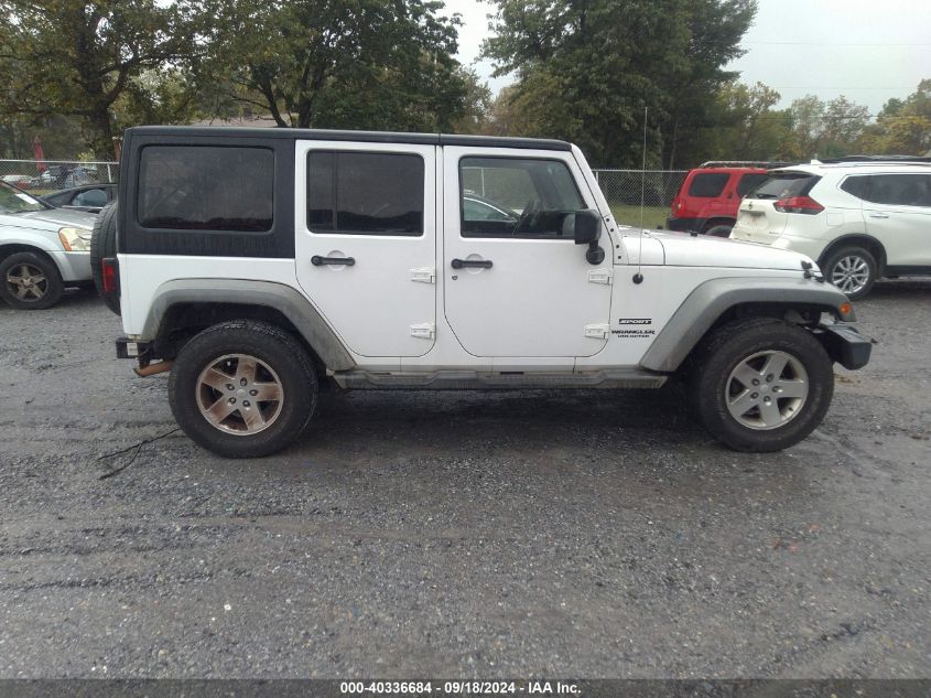 2011 Jeep Wrangler Unlimited Sport VIN: 1J4BA3H11BL567463 Lot: 40336684