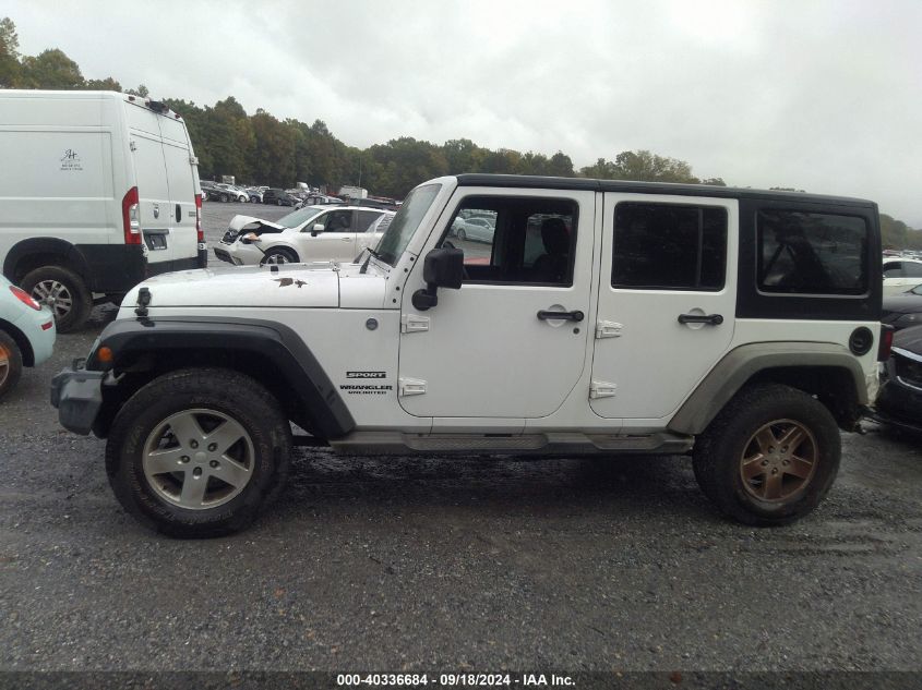 2011 Jeep Wrangler Unlimited Sport VIN: 1J4BA3H11BL567463 Lot: 40336684