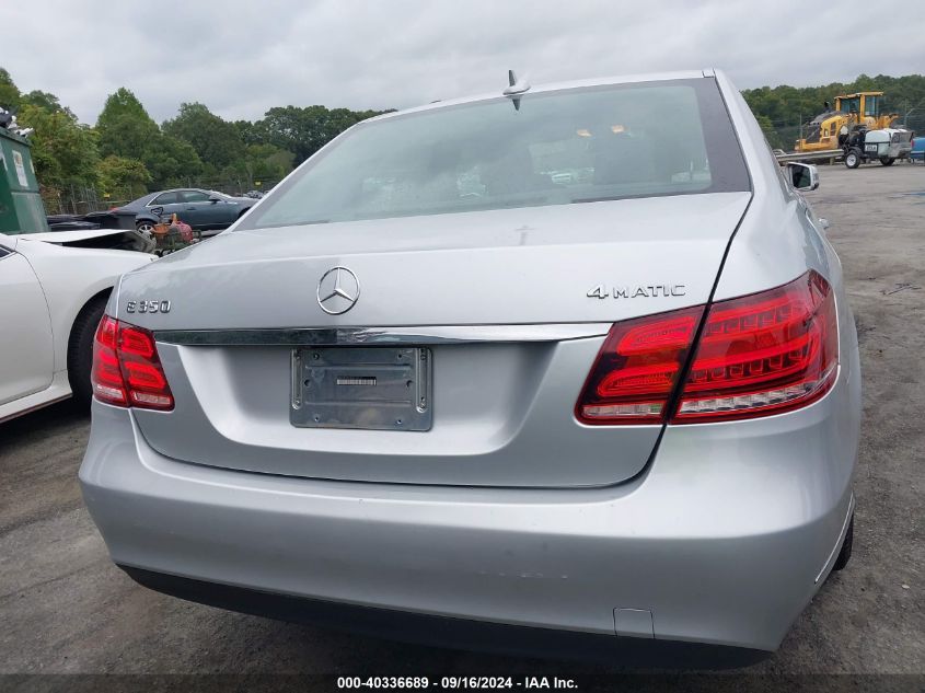 2014 Mercedes-Benz E 350 4Matic/E 350 Sport VIN: WDDHF8JB7EA833317 Lot: 40336689