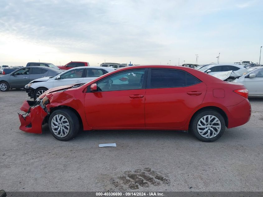 2018 Toyota Corolla L/Le/Xle/Se/Xse VIN: 5YFBURHE0JP825755 Lot: 40336690