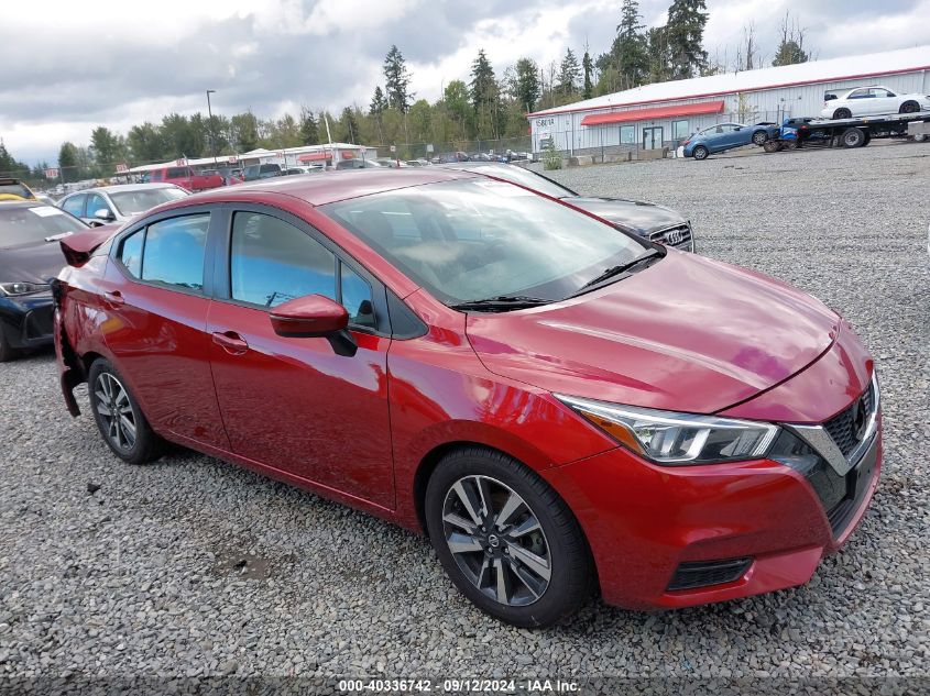 2021 Nissan Versa Sv Xtronic Cvt VIN: 3N1CN8EV0ML866553 Lot: 40336742