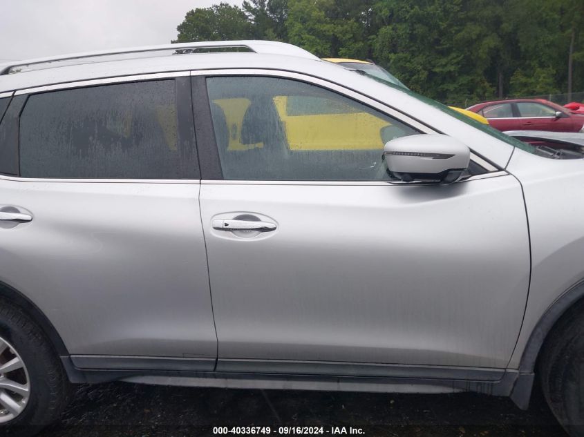 2017 Nissan Rogue Sv VIN: KNMAT2MV7HP516856 Lot: 40336749