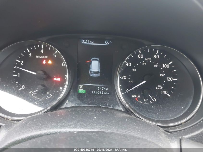 2017 Nissan Rogue Sv VIN: KNMAT2MV7HP516856 Lot: 40336749