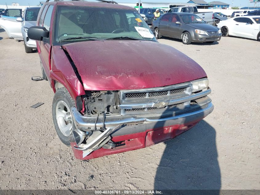 2001 Chevrolet Blazer Ls VIN: 1GNCS13W912227231 Lot: 40336761