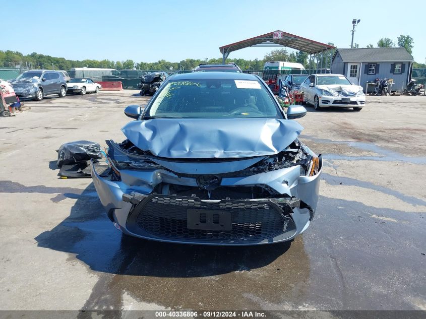 2022 Toyota Corolla Hybrid Le VIN: JTDEAMDE8NJ056284 Lot: 40336806