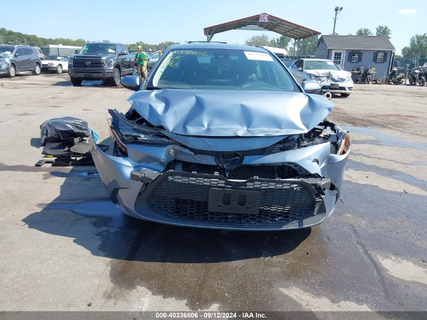 2022 Toyota Corolla Hybrid Le VIN: JTDEAMDE8NJ056284 Lot: 40336806