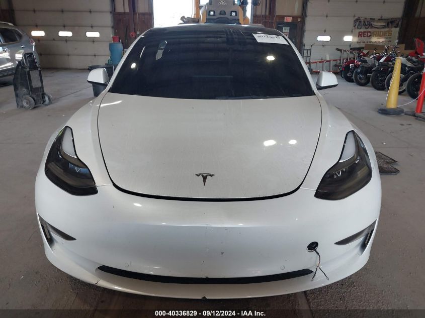 2022 Tesla Model 3 Long Range Dual Motor All-Wheel Drive VIN: 5YJ3E1EBXNF195418 Lot: 40336829