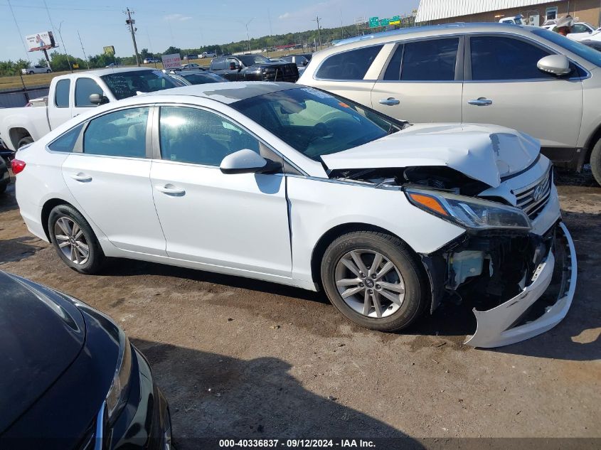 2015 Hyundai Sonata Se VIN: 5NPE24AF1FH017167 Lot: 40336837