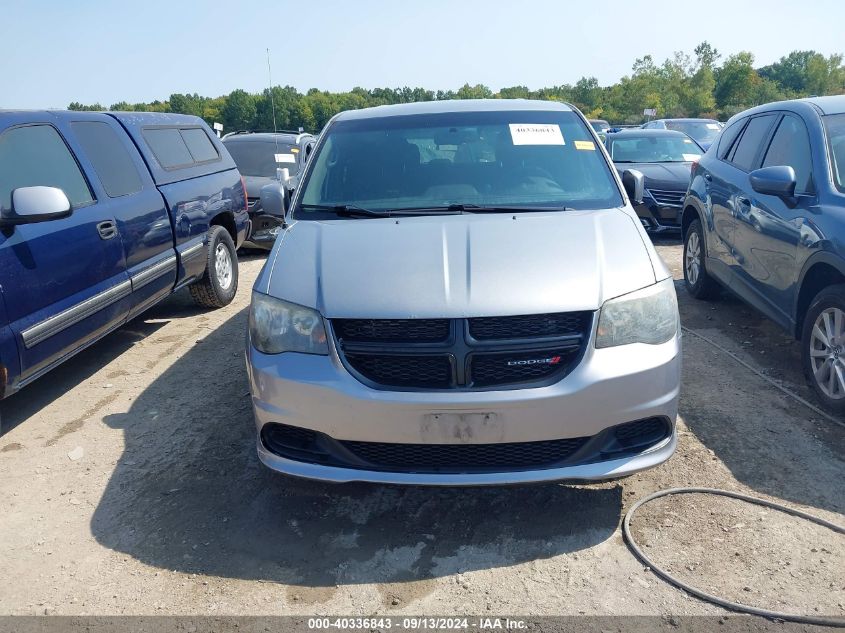 2014 Dodge Grand Caravan Se 30Th Anniversary VIN: 2C4RDGBG8ER458218 Lot: 40336843