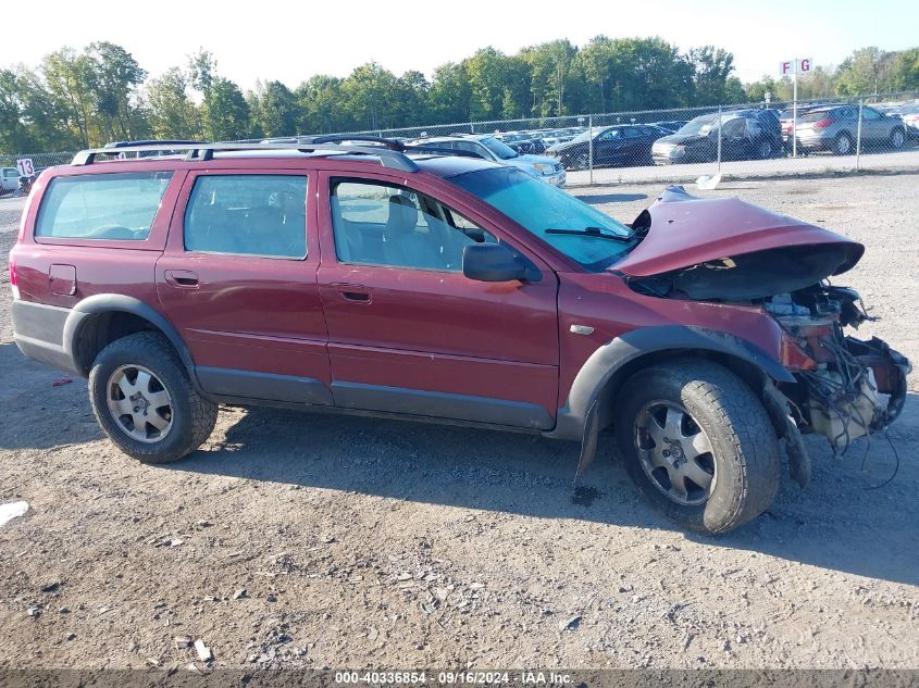 2002 Volvo V70 Xc VIN: YV1SZ58D521078672 Lot: 40336854