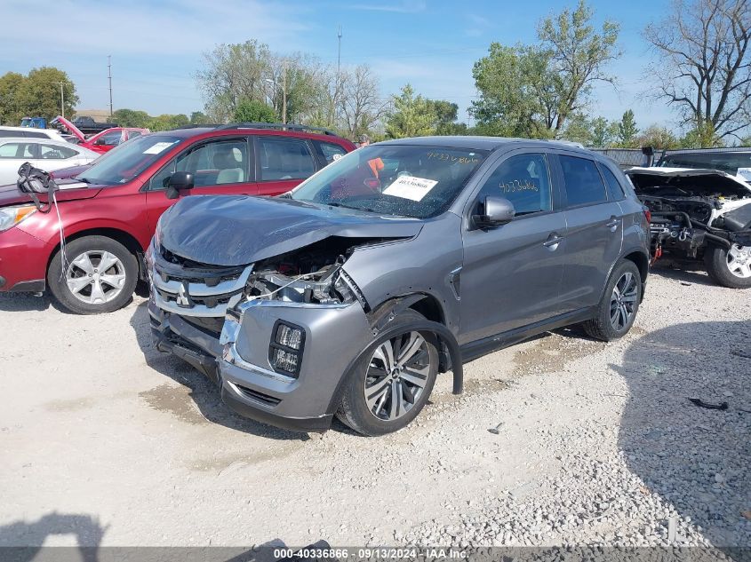 JA4ARUAU7NU016452 2022 MITSUBISHI OUTLANDER - Image 2