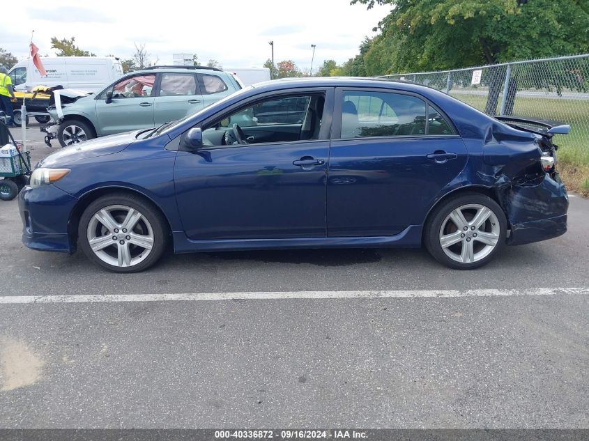 2013 Toyota Corolla S VIN: 2T1BU4EE9DC995205 Lot: 40336872