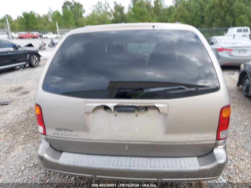 2FMDA58451BA74612 2001 Ford Windstar Limited