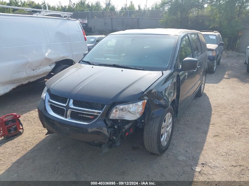 2017 Dodge Grand Caravan Se VIN: 2C4RDGBG7HR637659 Lot: 40336895