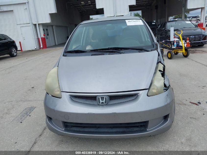 2007 Honda Fit VIN: JHMGD38487S002121 Lot: 40336919