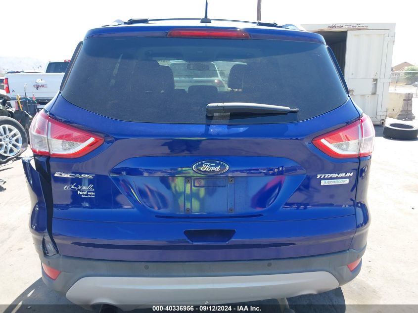 2013 Ford Escape Titanium VIN: 1FMCU0J95DUC41299 Lot: 40336956