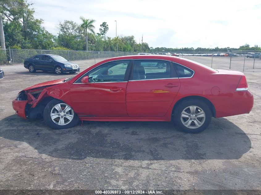 2013 Chevrolet Impala Ls VIN: 2G1WF5E34D1226389 Lot: 40336973