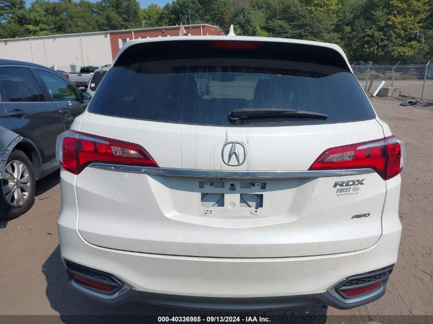 2017 Acura Rdx Acurawatch Plus Package VIN: 5J8TB4H33HL026827 Lot: 40336985