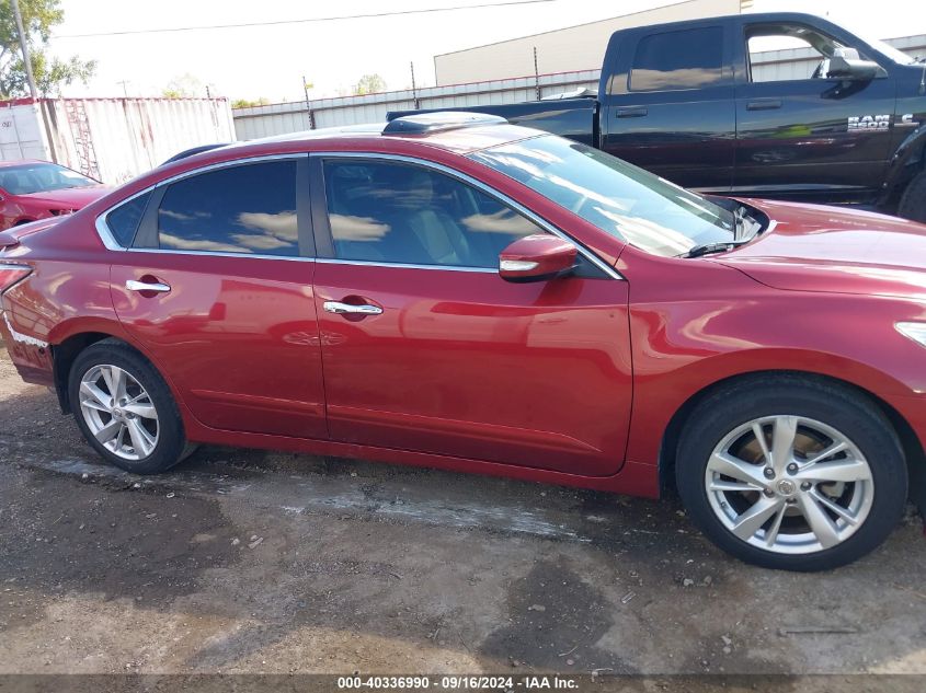 2014 Nissan Altima 2.5 Sl VIN: 1N4AL3AP8EC116826 Lot: 40336990