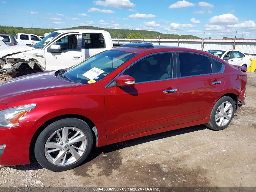 2014 Nissan Altima 2.5 Sl VIN: 1N4AL3AP8EC116826 Lot: 40336990