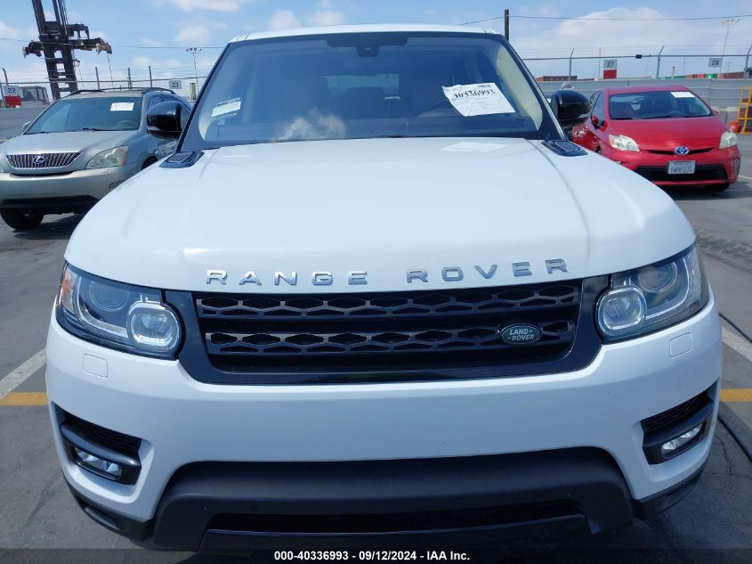 2015 Land Rover Range Rover Sport 5.0L V8 Supercharged VIN: SALWR2TF9FA619462 Lot: 40336993