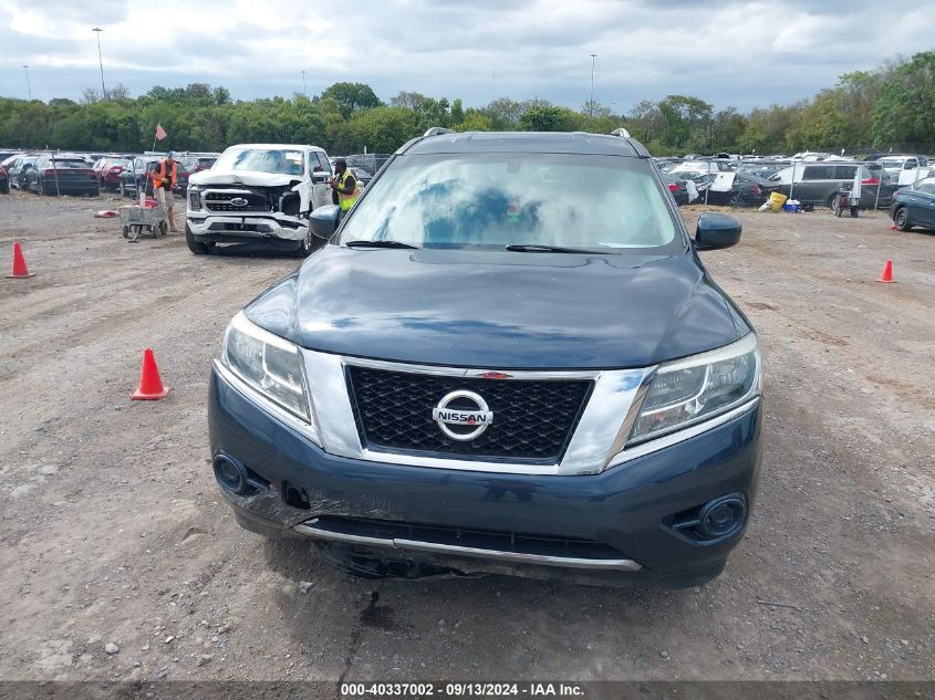 2014 Nissan Pathfinder Sv VIN: 5N1AR2MM8EC713166 Lot: 40337002