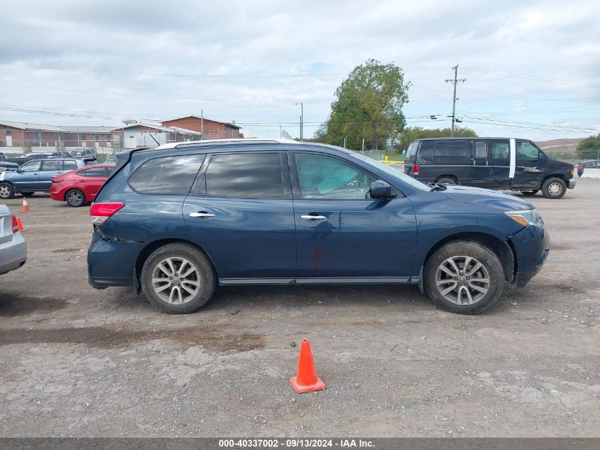 2014 Nissan Pathfinder Sv VIN: 5N1AR2MM8EC713166 Lot: 40337002