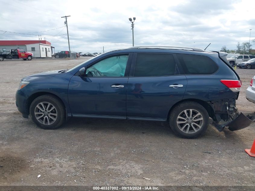 2014 Nissan Pathfinder Sv VIN: 5N1AR2MM8EC713166 Lot: 40337002