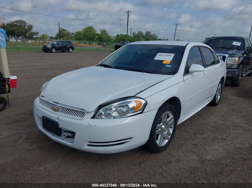 2013 Chevrolet Impala Lt VIN: 2G1WB5E33D1166570 Lot: 40337046