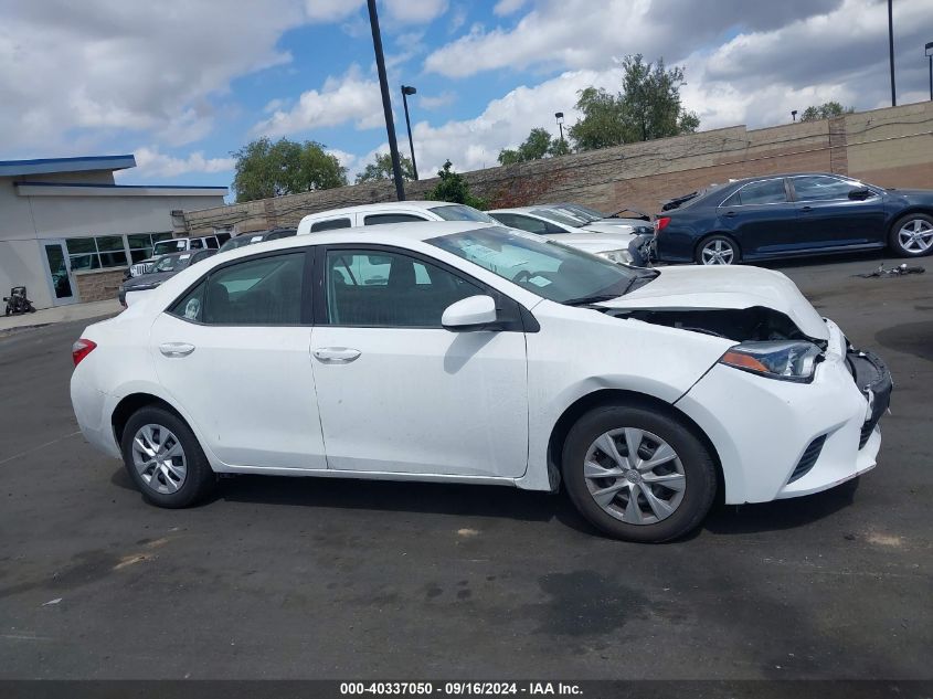 2015 Toyota Corolla L VIN: 5YFBURHE3FP315097 Lot: 40337050