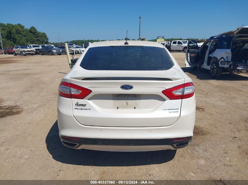 2016 Ford Fusion Titanium VIN: 3FA6P0K95GR114044 Lot: 40337060