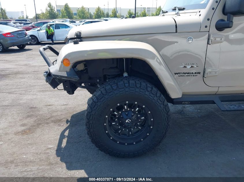 2016 Jeep Wrangler Unlimited Sahara VIN: 1C4HJWEG0GL289575 Lot: 40337071