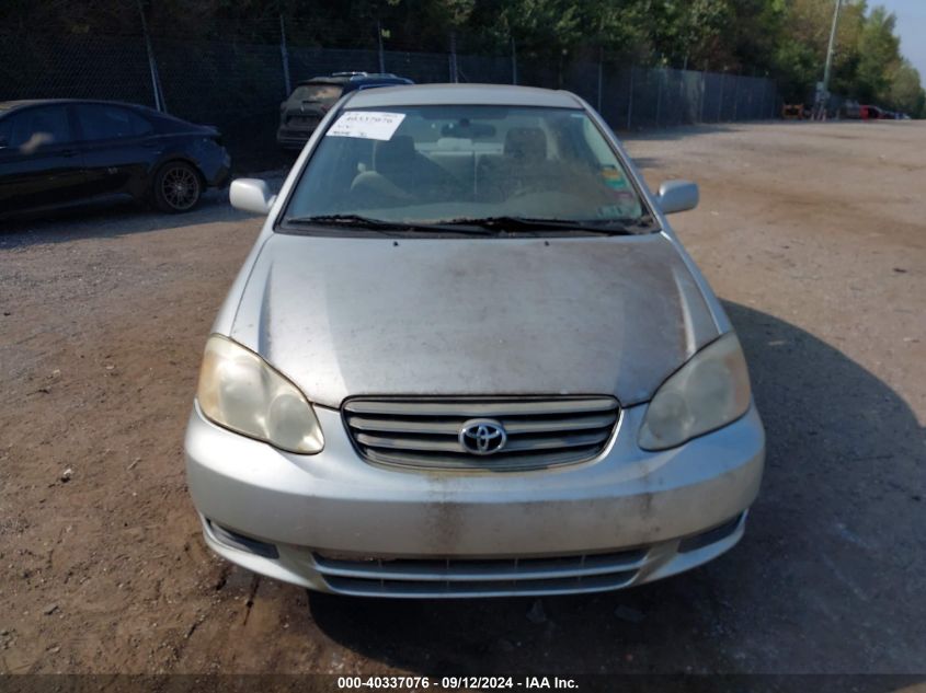 2003 Toyota Corolla Ce/Le/S VIN: 1NXBR32EX3Z040815 Lot: 40337076