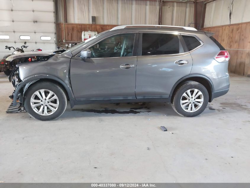 2016 Nissan Rogue Sv VIN: 5N1AT2MV6GC870949 Lot: 40337080