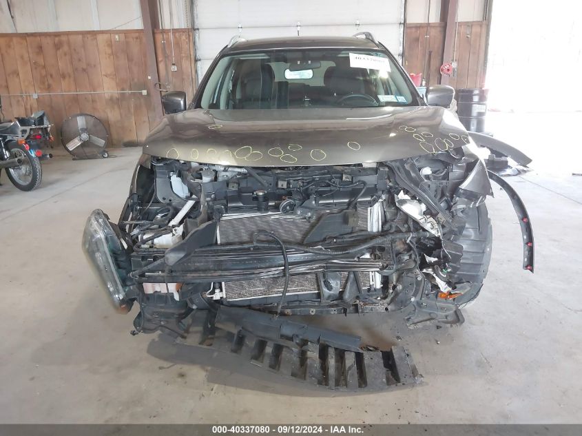 2016 Nissan Rogue Sv VIN: 5N1AT2MV6GC870949 Lot: 40337080