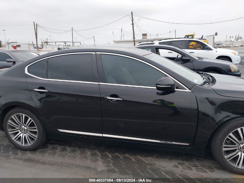 2014 Kia Cadenza Premium VIN: KNALN4D7XE5138620 Lot: 40337084