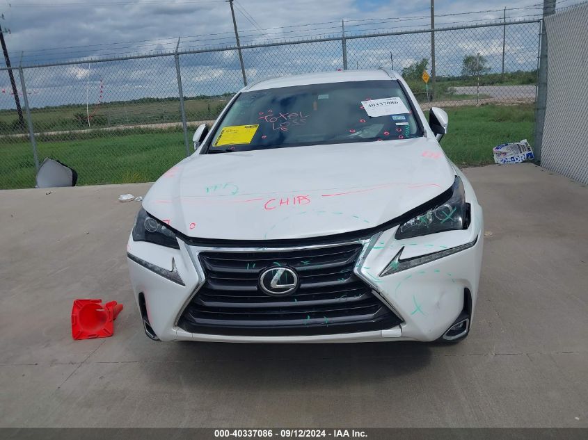 2015 Lexus Nx 200T VIN: JTJYARBZ6F2002927 Lot: 40337086