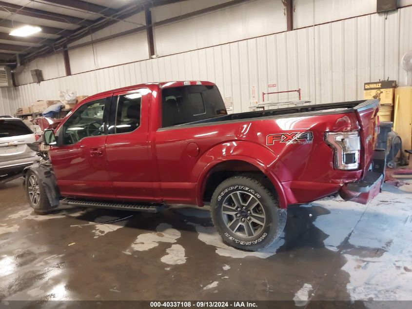 2015 Ford F-150 Lariat VIN: 1FTFX1EF3FKD10049 Lot: 40337108