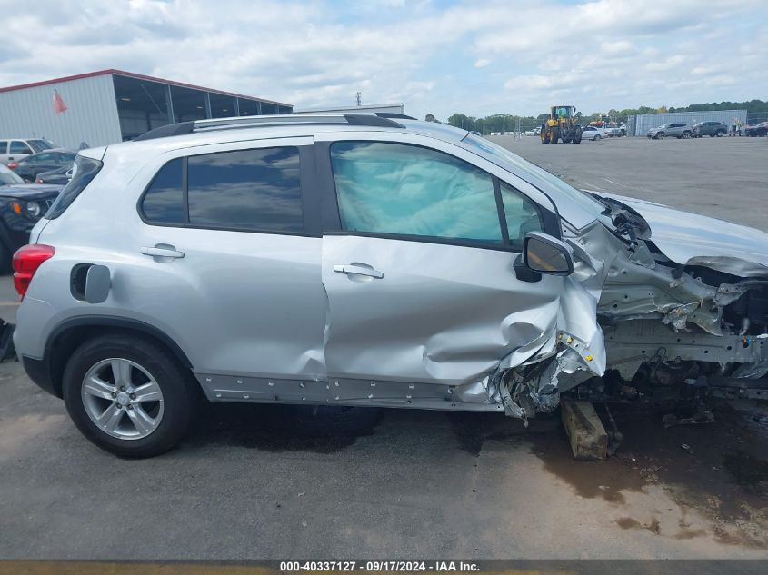 2021 Chevrolet Trax Fwd Lt VIN: KL7CJLSM1MB363782 Lot: 40337127