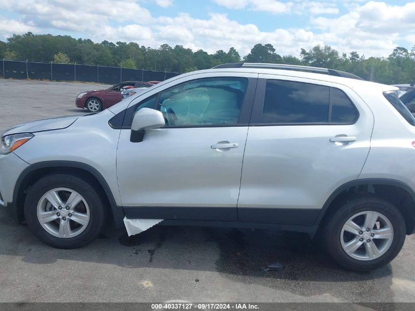 2021 Chevrolet Trax Fwd Lt VIN: KL7CJLSM1MB363782 Lot: 40337127