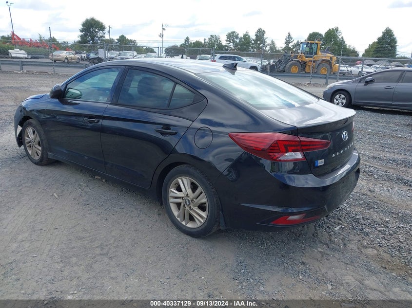2019 HYUNDAI ELANTRA SEL - 5NPD84LF9KH453735