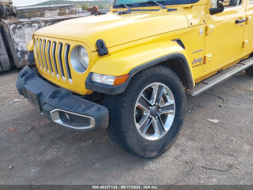 2018 Jeep Wrangler Unlimited Sahara 4X4 VIN: 1C4HJXEG0JW325535 Lot: 40337133