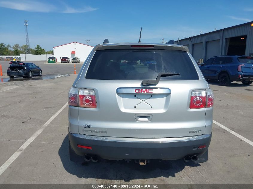 1GKLVKEDXAJ240386 2010 GMC Acadia Sl