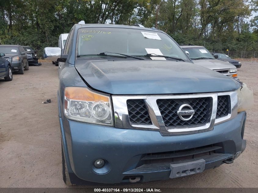 2010 Nissan Armada Se/Titanium/Platinum VIN: 5N1BA0ND5AN619095 Lot: 40337164