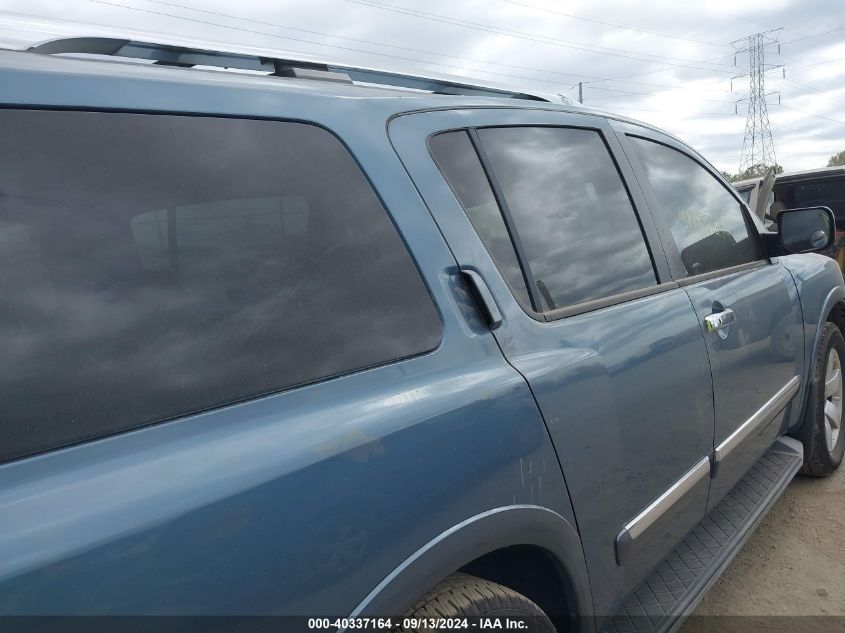 2010 Nissan Armada Se/Titanium/Platinum VIN: 5N1BA0ND5AN619095 Lot: 40337164