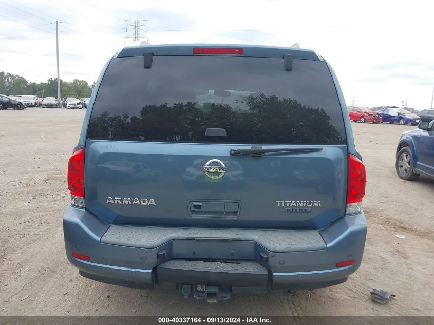 2010 Nissan Armada Se/Titanium/Platinum VIN: 5N1BA0ND5AN619095 Lot: 40337164