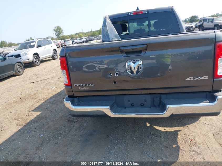 2019 Ram 1500 Big Horn/Lone Star 4X4 5'7 Box VIN: 1C6RRFFGXKN709911 Lot: 40337177