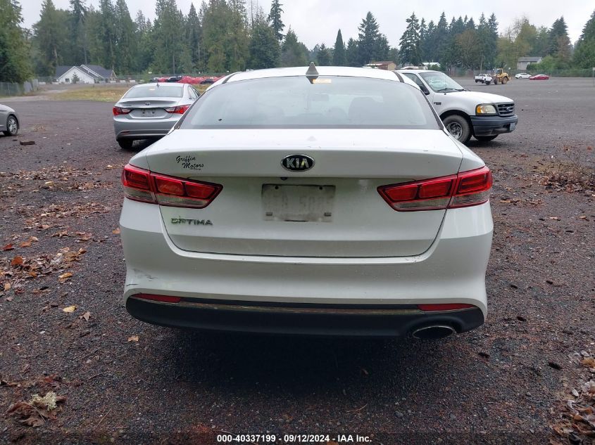 2017 Kia Optima Lx VIN: 5XXGT4L39HG146359 Lot: 40337199