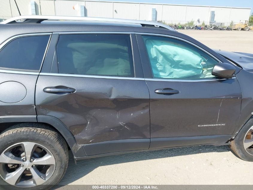 2019 Jeep Cherokee Limited 4X4 VIN: 1C4PJMDN9KD209189 Lot: 40337200